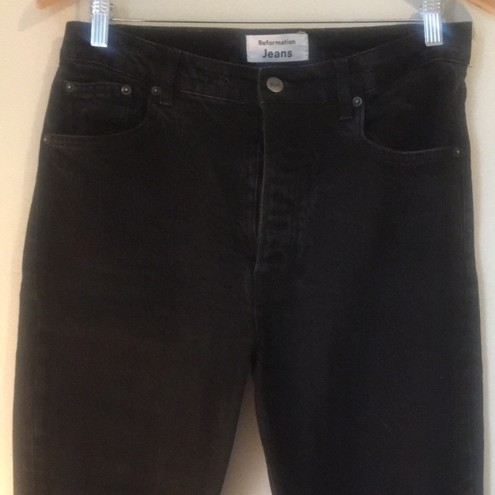 Reformation Black Skinny Jeans